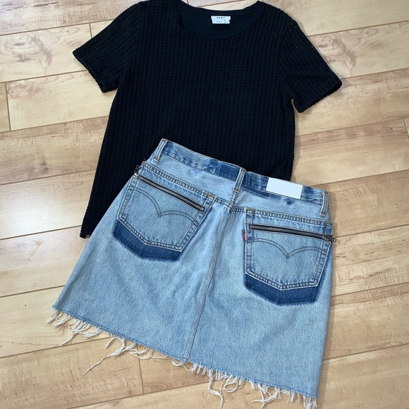 Re/Done Levi’s skirt Size 28 - Picture 12 of 16